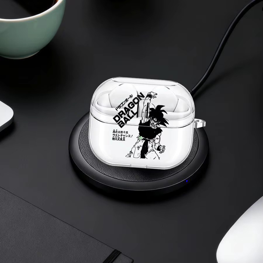 Dragon Ball Z Goku transparente Kopfhörerhülle mit Haken für Samsung Galaxy Buds 2 Pro, Live 2, 4 Pro, 3 Pro, 3 FE und 4 Pro - Bild 3