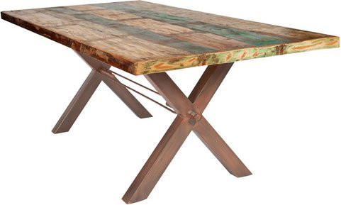 SIT Tisch TABLES & CO aus Holz in Braun mit Live Edge Design, Höhe: 76,5 cm, Tiefe: 85 cm - Bild 1