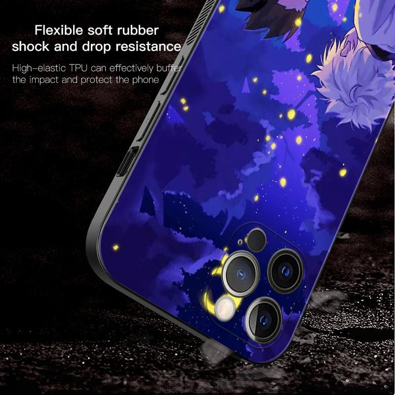 Handyhülle im Hunter x Hunter Killua Zoldyck Design für Apple iPhone 14 13 12 11 Pro Max Mini und andere Modelle, Mehrfarbig - Bild 2