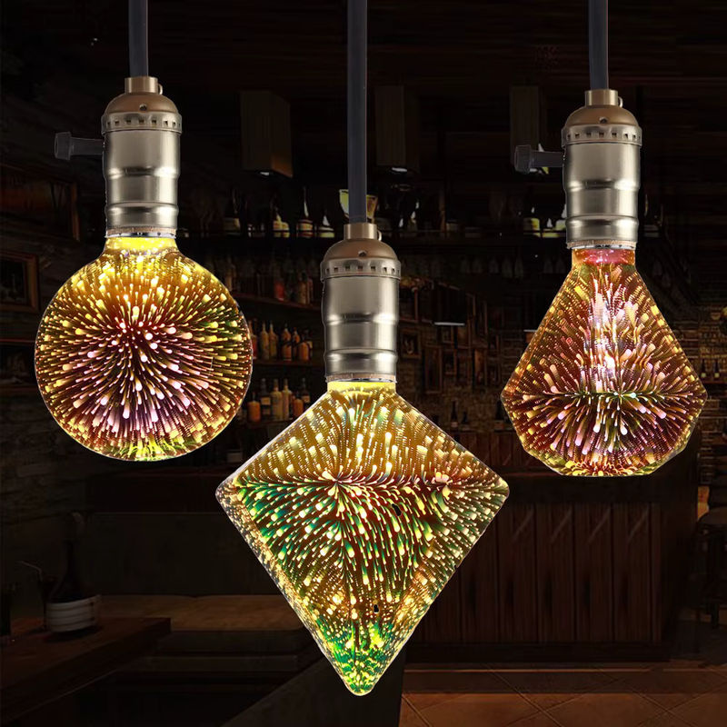 PARKSON LED Edison Vintage Glühbirne E27 in Mehrfarbig RGB für Wohnzimmer und Weihnachtsdekoration - Bild 4