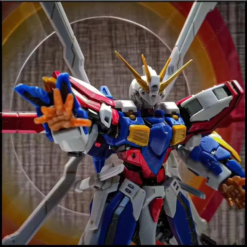Bandai RG 1/144 God Gundam GF13-017NJ II Mobile Fighter G Gundam Modellbausatz in Rot - Bild 3