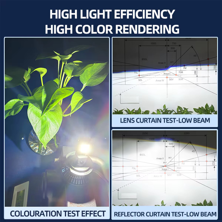 Ultrahelle 130 W 360 Grad LED-Scheinwerferlampen für Autolichter, 6000 K, 12 V, Farbe: Silber - Bild 3