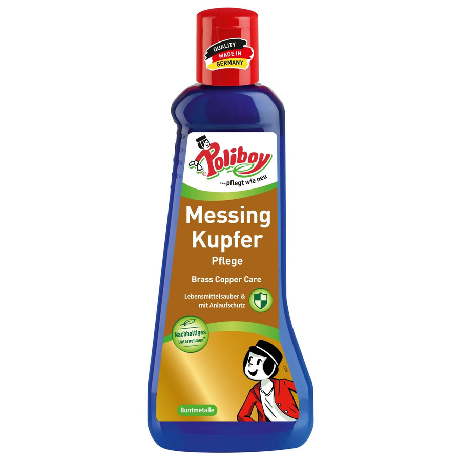 Poliboy Messing und Kupfer Pflege 200 ml - Bild 2