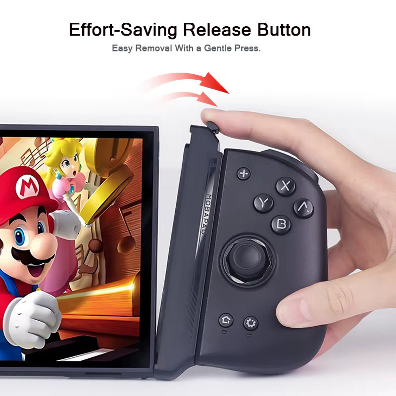 MOBAPAD C70 JoyCon-Adapter in Schwarz für bequemes Laden von Nintendo Switch JoyCon sowie M6 HD, M6S, S1 und S/HD-Controllern - Bild 5