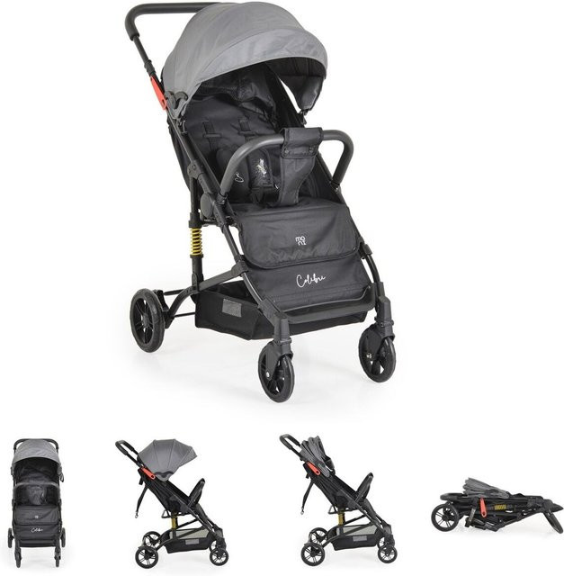 Moni Buggy Colibri faltbar in Grau ab 6 Monaten - Bild 1