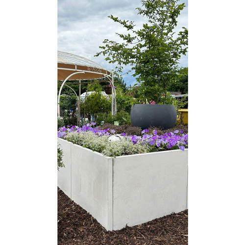 Diephaus L-Stein Sichtbeton Grau B/T/H: 100 x 40 x 30 cm - Bild 2