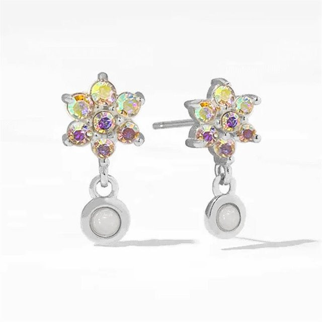 Huitan Tropfenohrringe, Imitation Opal, Damen - Bild 1