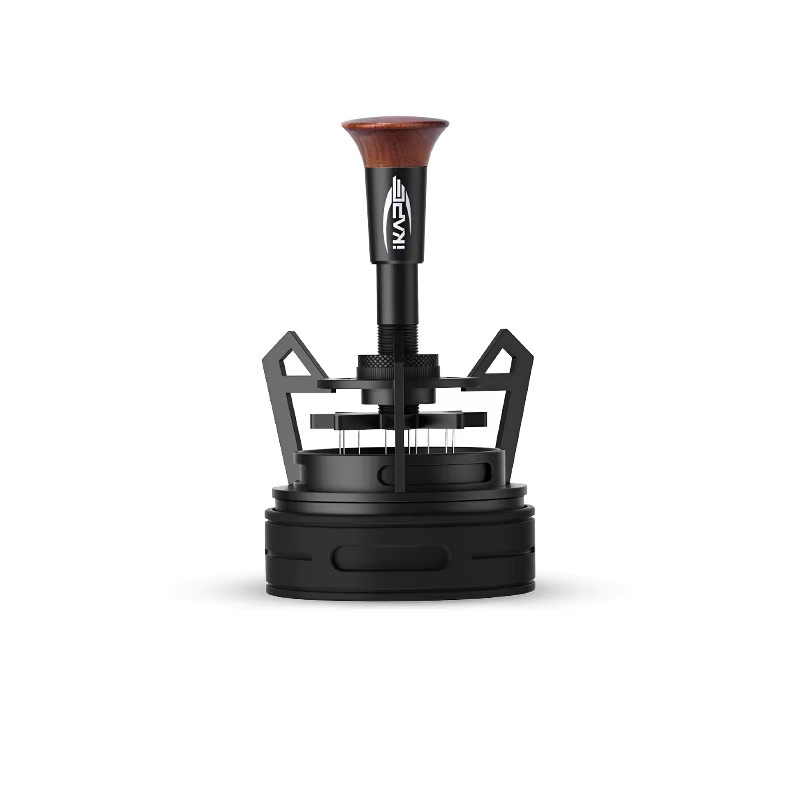 IKAPE V3 Espresso Rotary WDT Kaffeerührer mit Dosiertrichter und Ständer in Schwarz - Bild 6