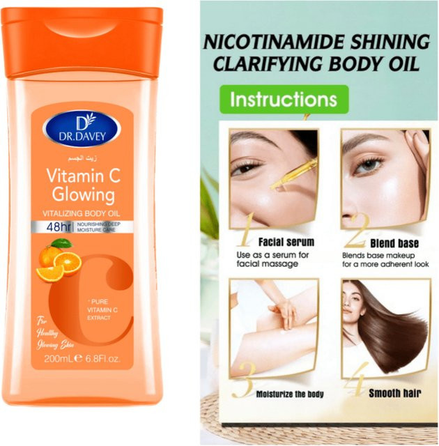 DR.DAVEY VC Körperöl mit Vitamin C, Unisex - Bild 1