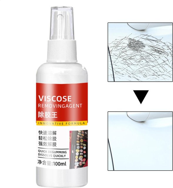 Super-Kleberentferner Reiniger Spray für Poster und doppelseitiges Klebeband, 100 ml, Weiß - Bild 1