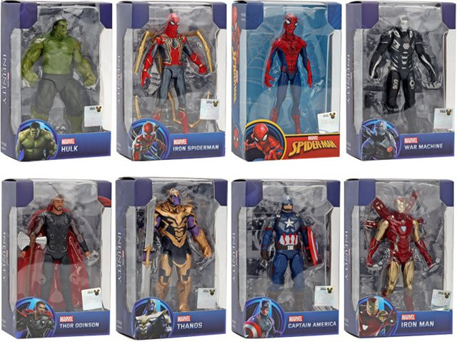 ZD Marvel Legends The Avengers Actionfiguren, 4-Zoll, Einzelfigur - Bild 1