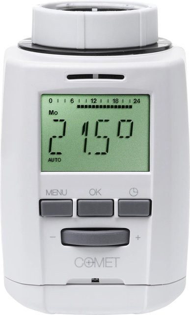 Eurotronic Heizkörperthermostat Sparmatic Comet in Weiß - Bild 1