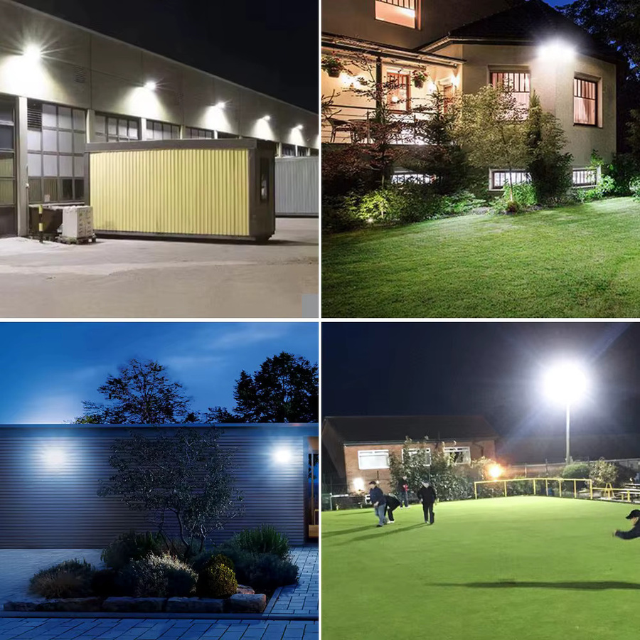 PARKSON LED-Flutlicht für den Außenbereich in Grau, Kaltweiß, IP66 wasserdicht, 64W - Bild 5