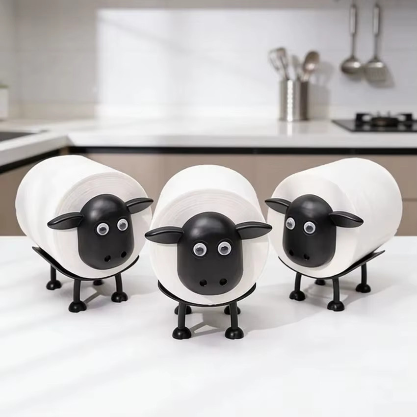 Toilettenpapierhalter Shaun The Sheep aus Kunststoff, freistehend - Bild 2