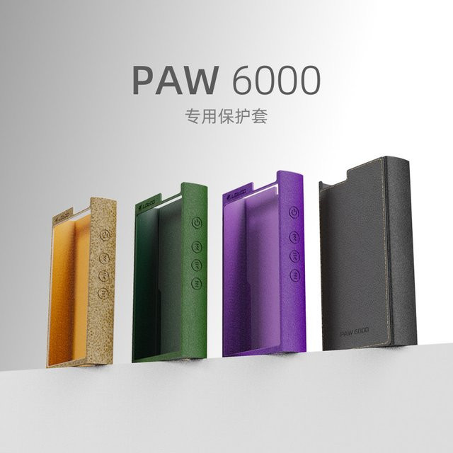 Lotoo PAW 6000 Small Ink Chrysanthemum In-Ear Kopfhörer mit schwarzer Lederschutzhülle - Bild 1