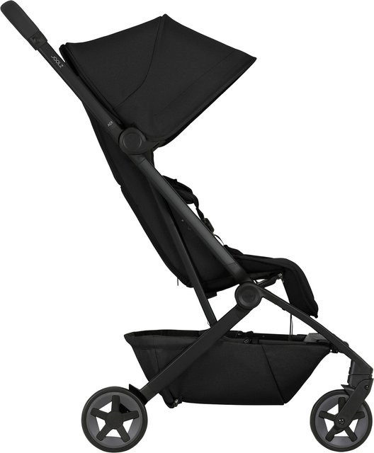 Joolz aer² Travel Buggy in Schwarz mit Federung und Schwenkrädern - Bild 1