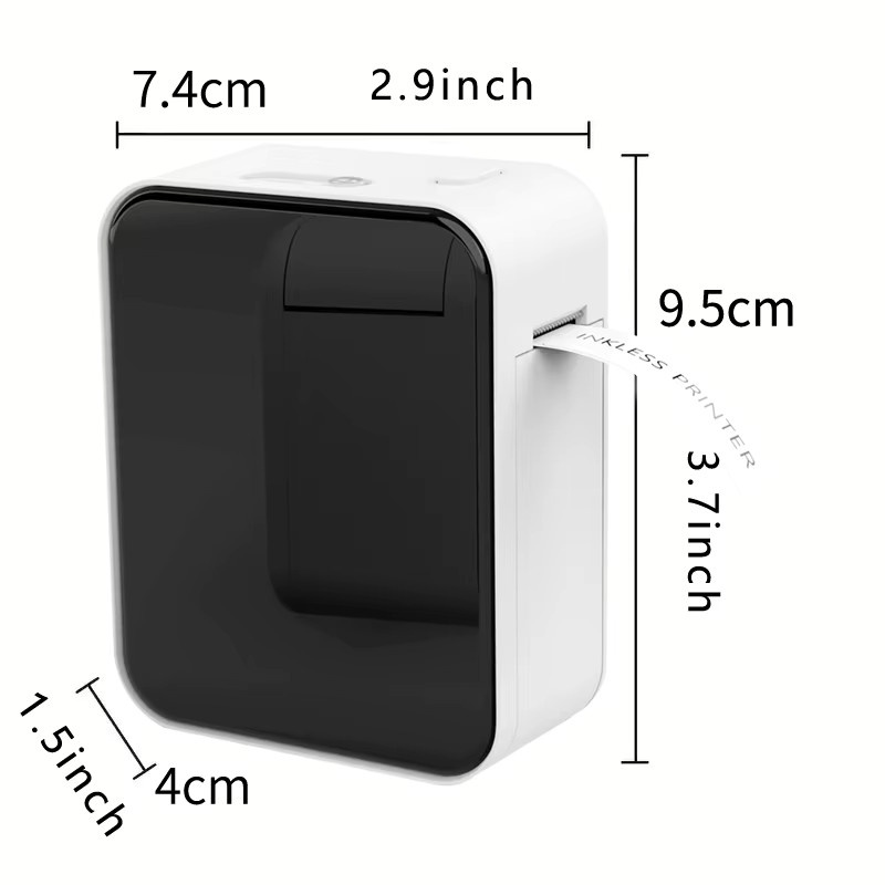 Marklife Thermo-Etikettendrucker P15, weiß, Bluetooth-Drucker für Büro, Küche und DIY-Projekte - Bild 6