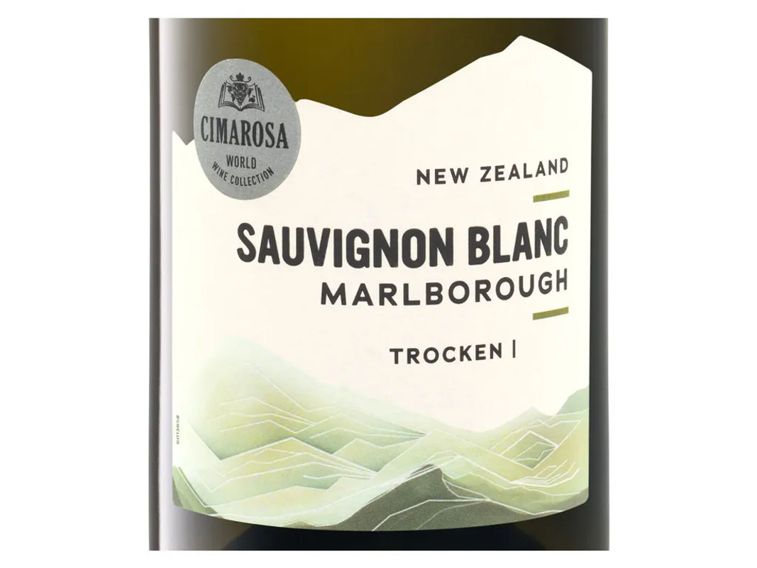 CIMAROSA Sauvignon Blanc Marlborough 2025, trockener Weißwein aus Neuseeland, 0,75 l - Bild 2