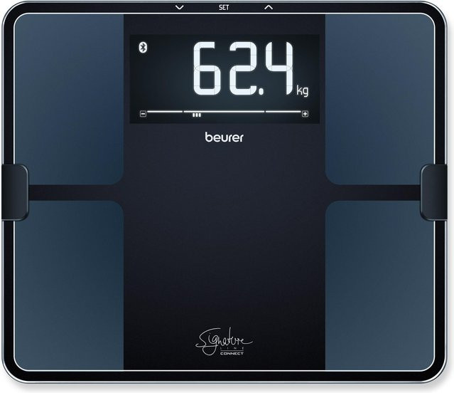 Beurer SignatureLine BF 915 Digitale Diagnosewaage mit Bluetooth in Schwarz - Bild 1