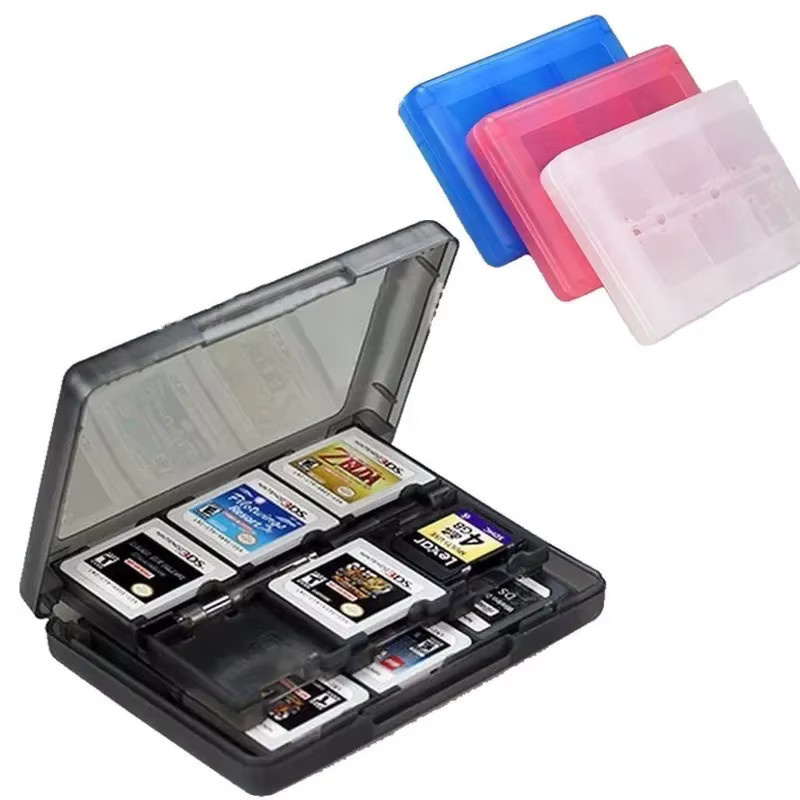 Nintendo 28-in-1 Spielkartenhülle in Weiß zur Aufbewahrung von Cartridges für 3DS, New 3DS, DSi, DSi XL, DSi LL und DS Lite - Bild 1