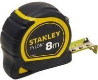 Stanley Bandmaß Tylon in Gelb und Schwarz mit 8 m Länge und 2,5 cm Breite - Bild 1