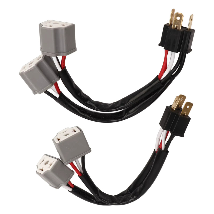 YOSOO Scheinwerfer-Splitter-Kabel 9003 H4 Kabelbaum-Buchse männlich auf weiblich hitzebeständig für LKW - Bild 3