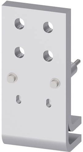 Siemens Frontanschluss 3WA9111-0AL25 in Silber - Bild 1
