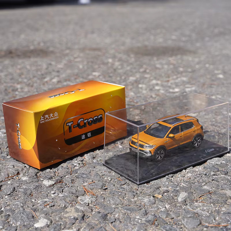 WELLY Tiguan Teramont T-Cross Tharu Phideon ID4, Auto Modell, 1:43, Metall - Bild 2