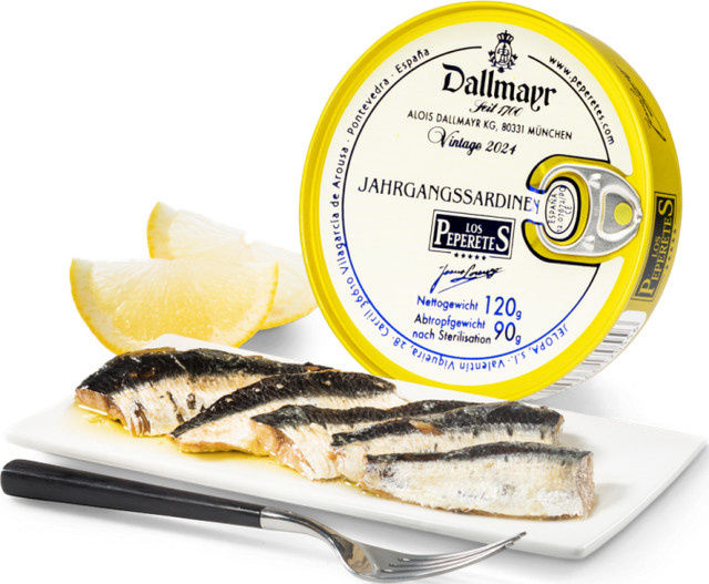 Los Peperetes Jahrgangssardinen 2024 120 g - Bild 1