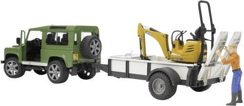 Bruder Land Rover Defender PKW Modell - Bild 1