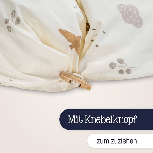 Julius Zöllner Stillkissen Nappi in Multicolour aus Bio-Baumwolle mit Mikroperlen, Länge: 190 cm - Bild 1