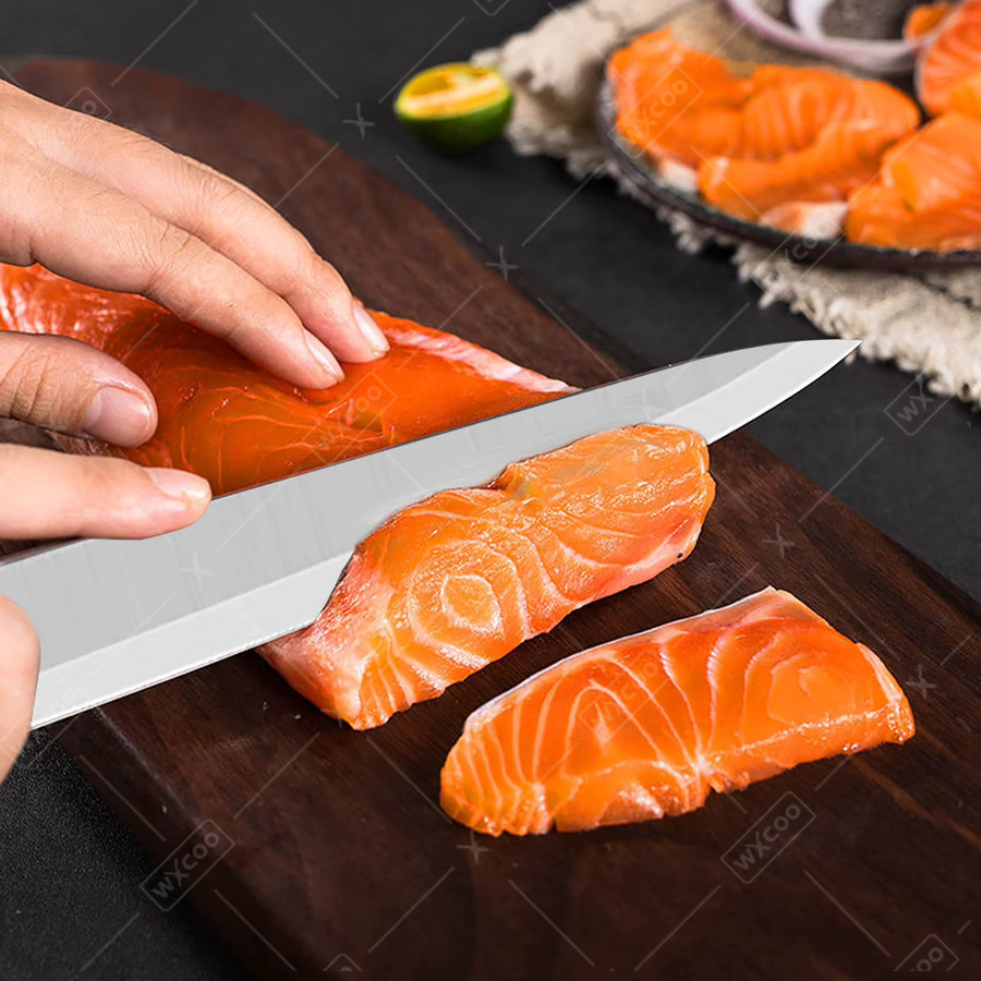 WXCOO Filetiermesser aus Edelstahl in Silber zum Fischfiletieren - Bild 2