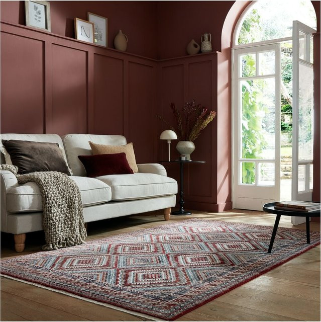 Orient Teppich KELVIN von Kadima Design in Rot und Multicolour, B: 120 cm, L: 169 cm - Bild 1