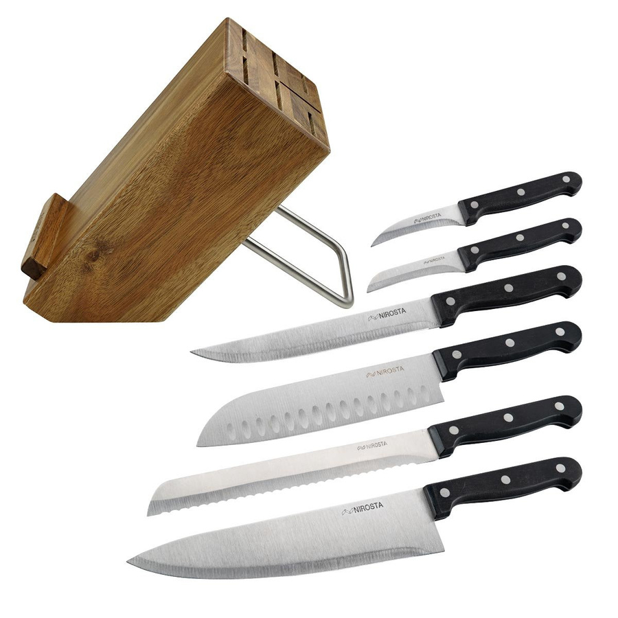 Nirosta Messerblock-Set Mega, 7-teilig - Bild 2
