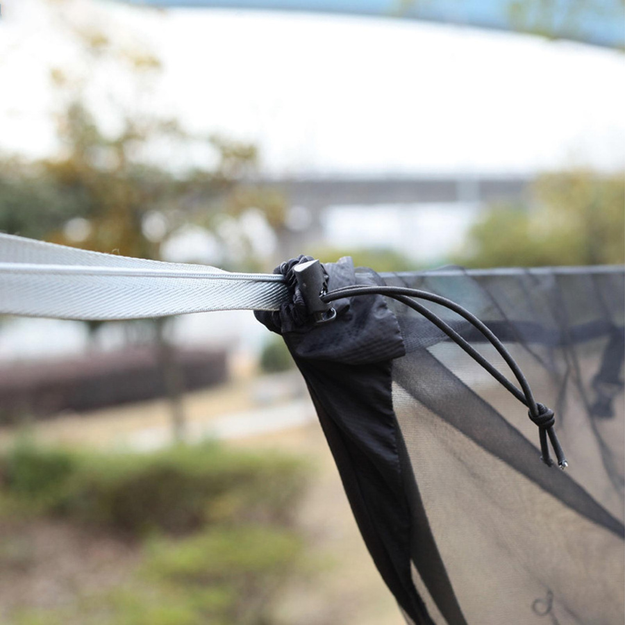 Hängemattennetz aus atmungsaktivem 20D Nylon für den Außenbereich, leicht und tragbar - Bild 2
