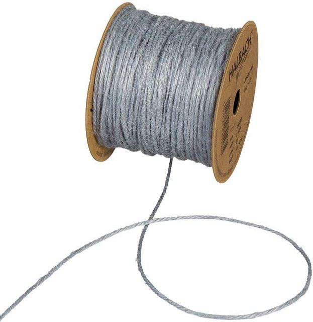 Halbach Jutekordel Basic aus Jute in Grau - Bild 1
