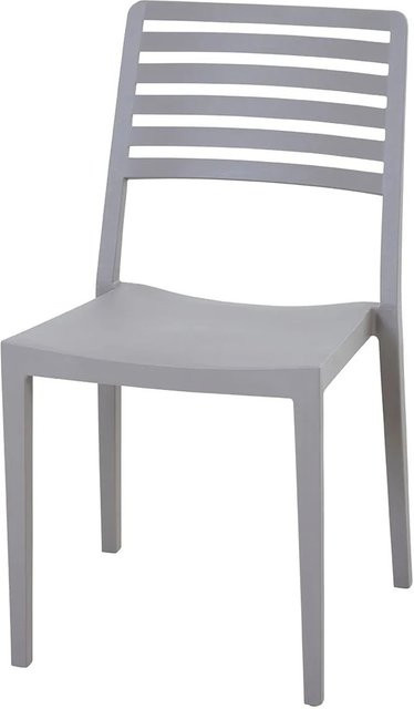 Siena Garden Stapelstuhl Alley aus glasfaserverstärktem Polypropylen in Taupe matt - Bild 1