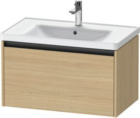 Duravit Waschtischunterschrank Ketho.2 in Beige mit einer Auszug, wandhängend, B/T: 78,4 x 45,5 cm - Bild 1