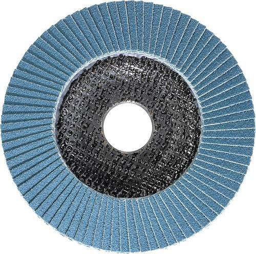 Kwb CUT-FIX Schleifmop Lamellenschleifteller für Metallbearbeitung, Durchmesser: 115 mm, Körnung: K80, Blau - Bild 1