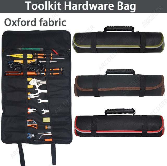 FENNEC Werkzeug-Rolltasche aus Oxford-Leinen mit 22 Taschen für Elektriker und Mechaniker - Bild 1