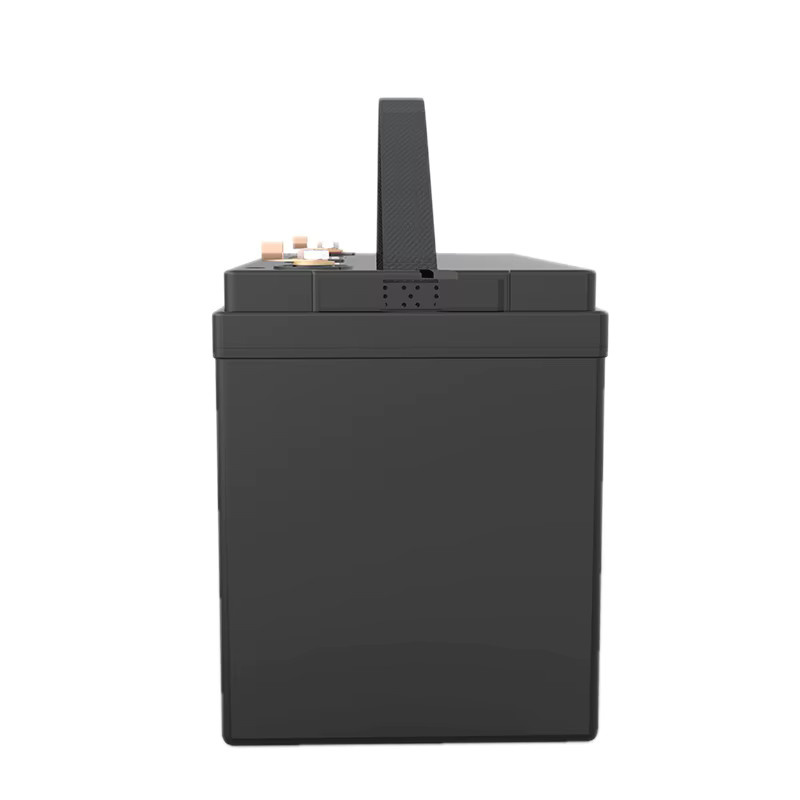 Varicore 12V 100Ah LiFePO4 Lithium-Eisenphosphat-Batterie mit integriertem Smart BMS und LCD-Display in Schwarz - Bild 5