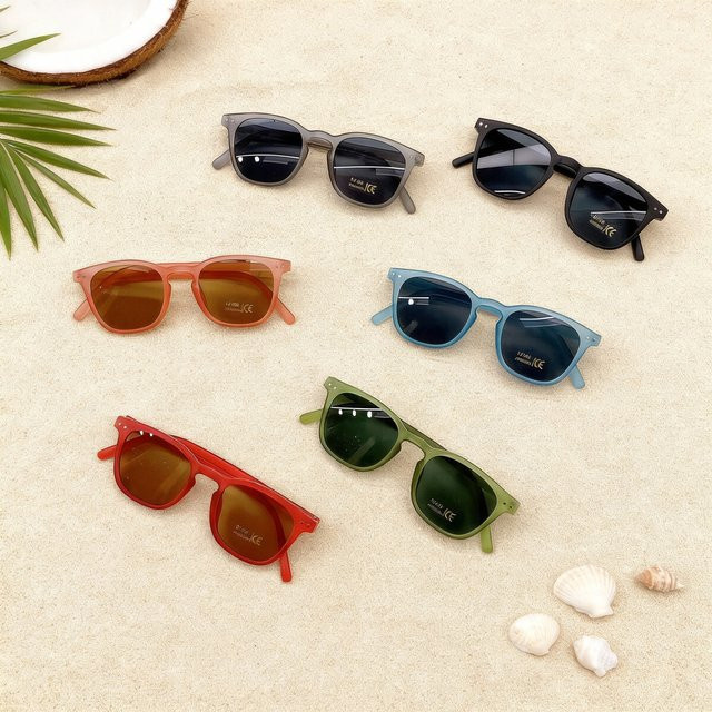 ZUXUB Kindersonnenbrille, Vollrand, Kunststoff - Bild 1