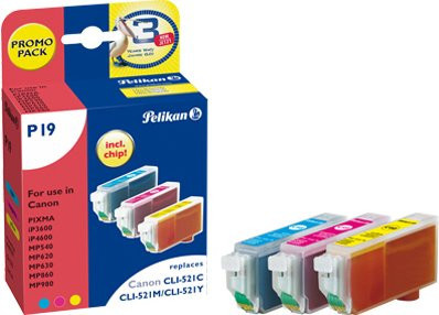 Canon CLI-521 Farbtinte Druckerpatrone Multicolor - Bild 1