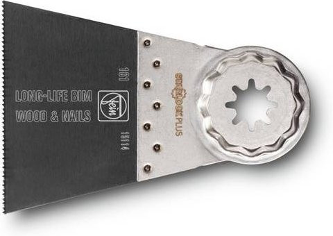 Fein E-Cut Long-Life Bimetall Tauchsägeblatt für Holz, Kunststoff und Metall, Farbe: Silber, 3 Stück - Bild 1