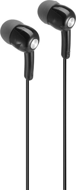 Hama In-Ear Kopfhörer Gloss II in Schwarz mit 3,5 mm Klinkenanschluss - Bild 1