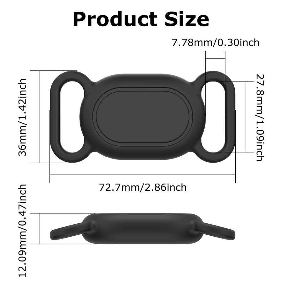 Xiaomi Tag Silikon-Schutzhülle in Schwarz oder Weiß zum Schutz vor Verlust - Bild 4