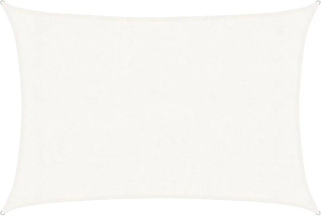 Furnicato Sonnensegel aus HDPE in Weiß, Rechteckig, B x T: 300 x 500 cm - Bild 1