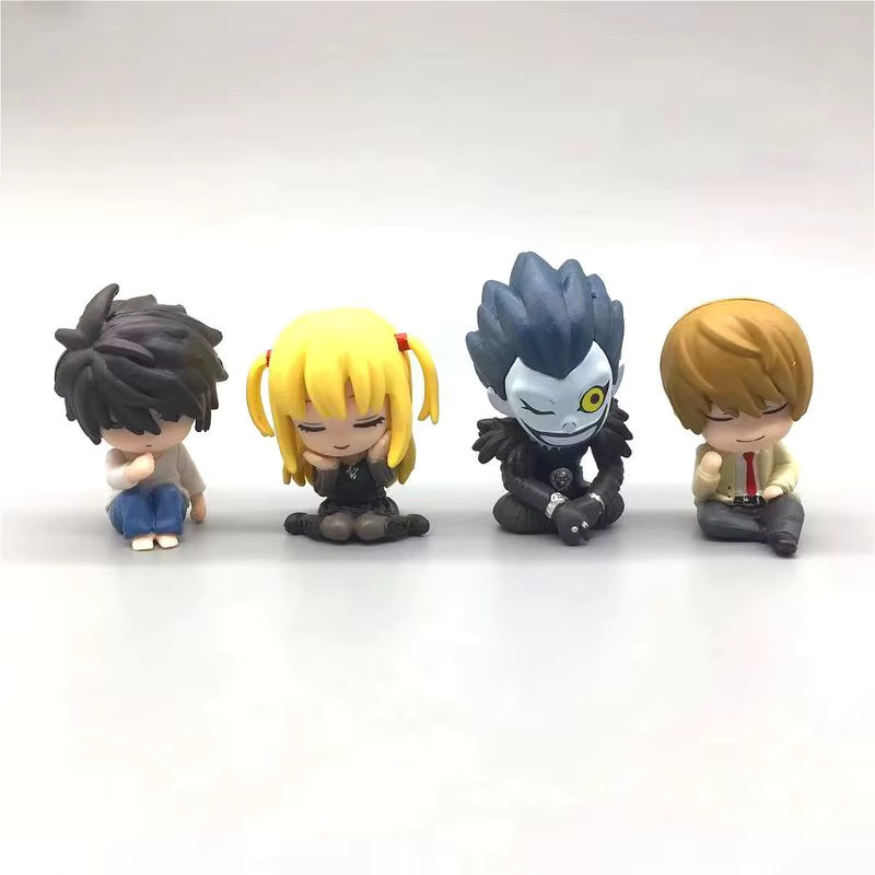 Bandai Death Note Figuren, Light Yagami, Amane Misa, Ryuk, Sitzende Sammlerstücke - Bild 3