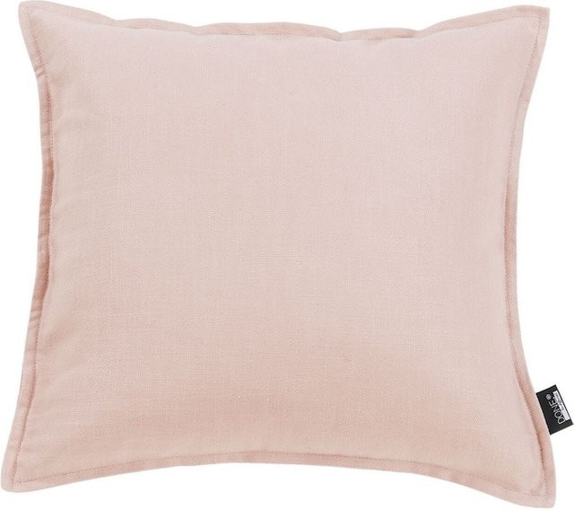 DONE Kissenhülle Lenny Pink aus Leinen und Viskose - Bild 1