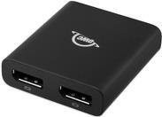 OWC Thunderbolt Dual DisplayPort Adapter für 4K UHD, Schwarz - Bild 2